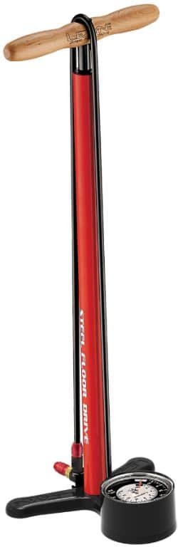 Lezyne Steel Floor Drive ABS-1 Pro Red