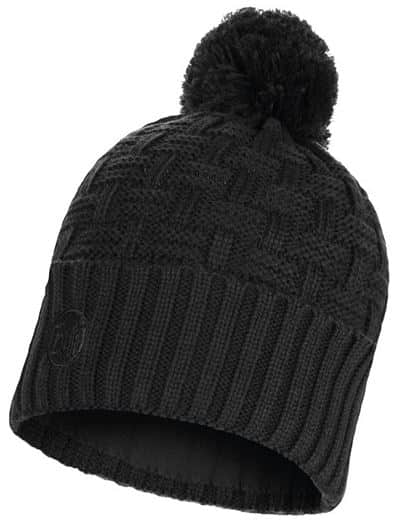 Buff Knitted & Polar Hat Airon Black