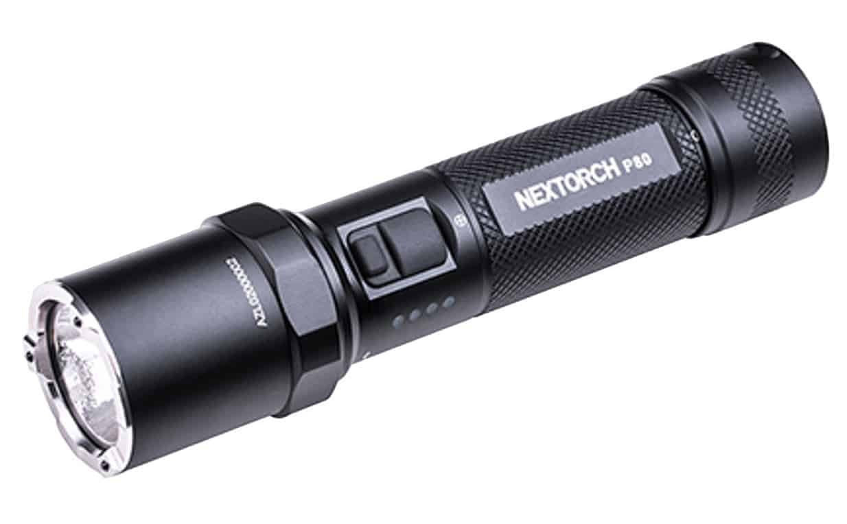 Nextorch P80 LED 1300 Lumen USB zaklamp