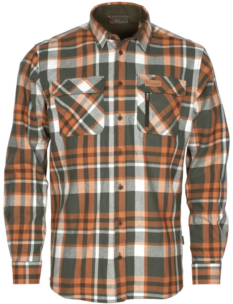 Pinewood Lappland Rough Flannel herenshirt