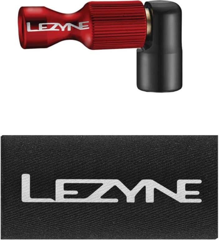 LEZYNE TRIGGER DRIVE CO2 HEAD RED/HI GLOSS