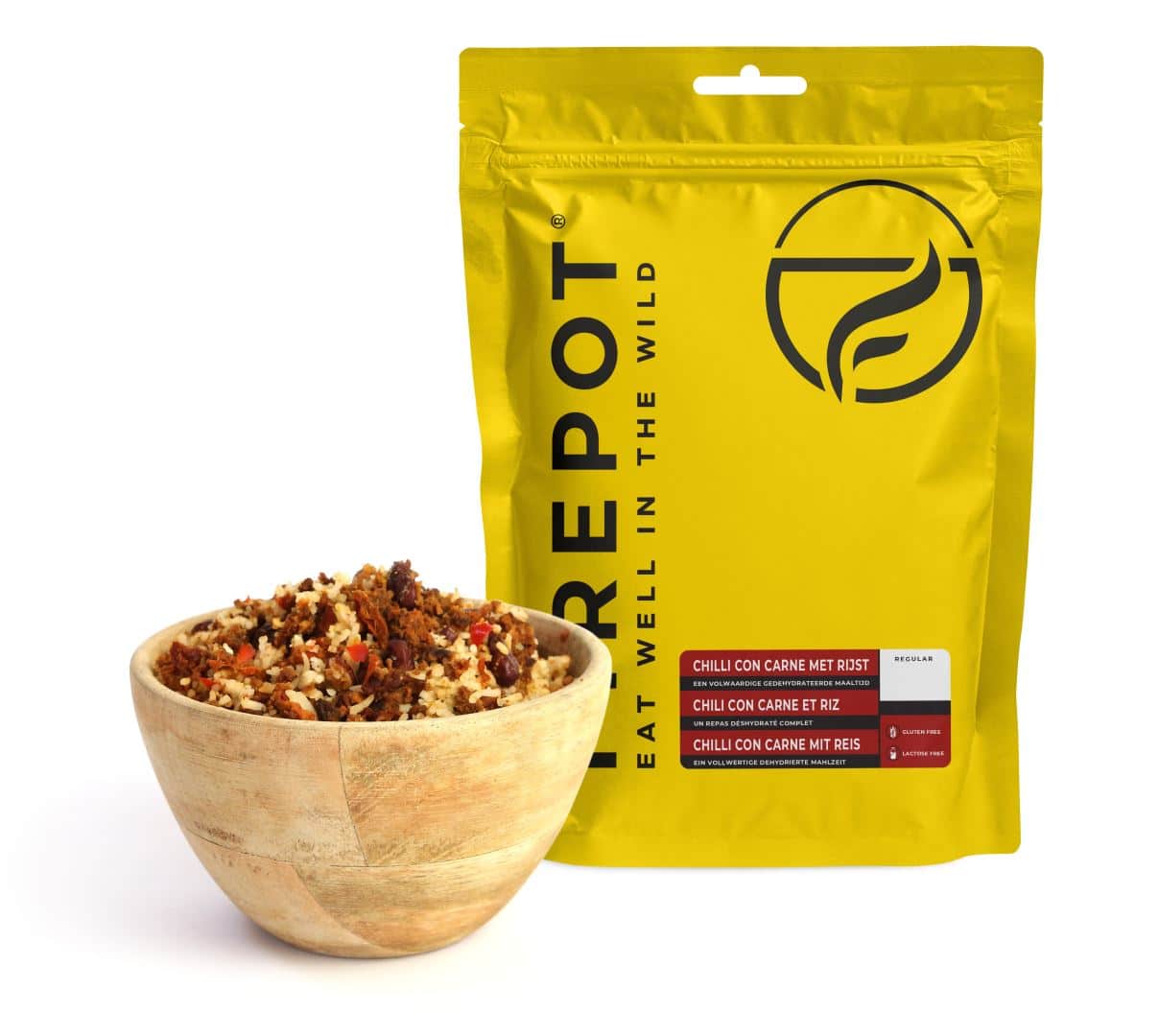 Firepot Regular Serving Chili con Carne and Rice