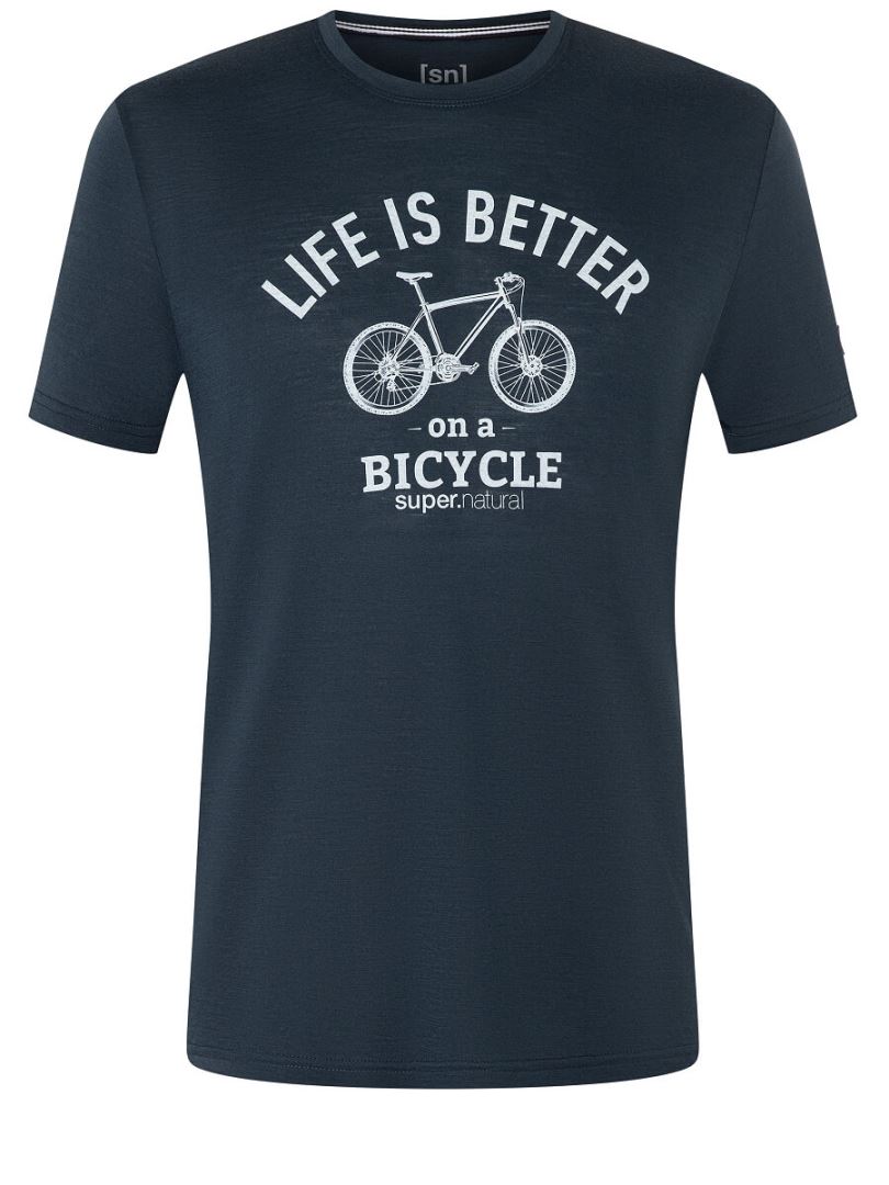 SuperNatural Better Bike Tee herenshirt