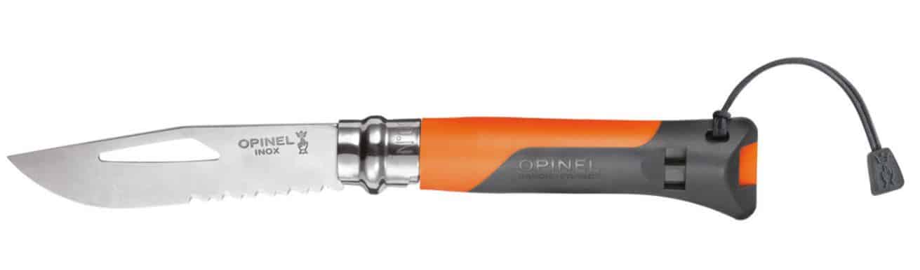 Opinel No.8 Outdoor Sport rvs zakmes