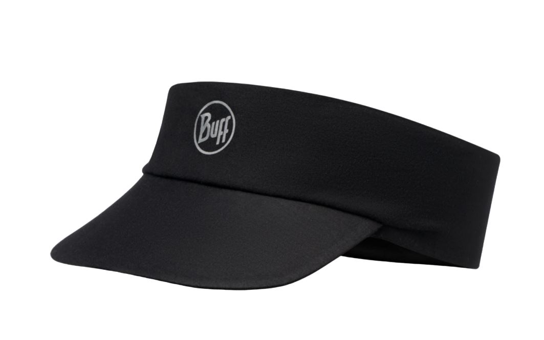 Buff Pack Run Visor R Solid Black visor