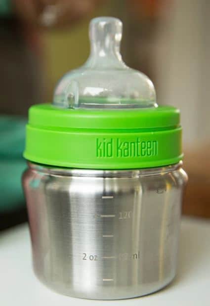 Kid Kanteen 5oz Baby Bottle( w/Slow Flow Nipple)