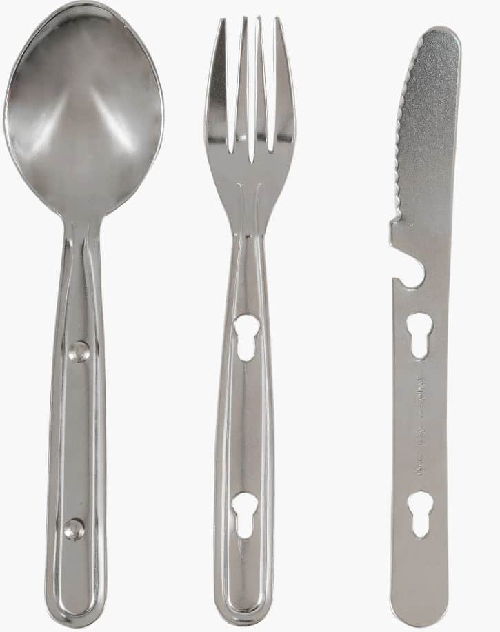 Highlander Knife, Fork, Spoon Clip set