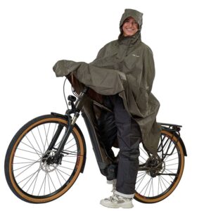 bikeponcho red