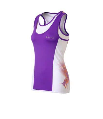 Odlo Singlet with integrated top FLORA women's shirt