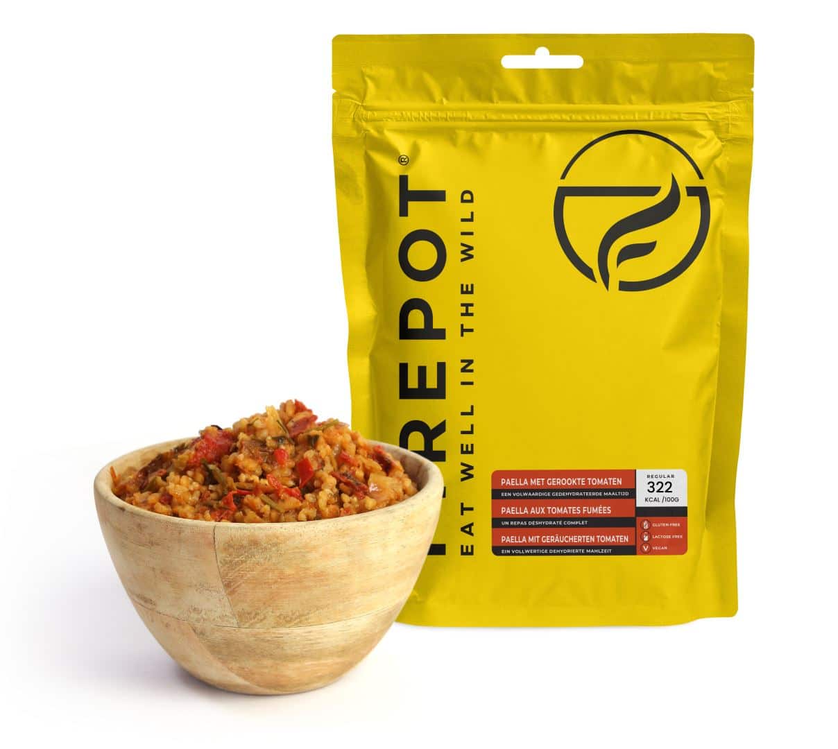 Firepot Serving Smoky Tomato Paella