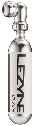 Lezyne Twin Speed Drive CO2 25g Silver/Hi Gloss