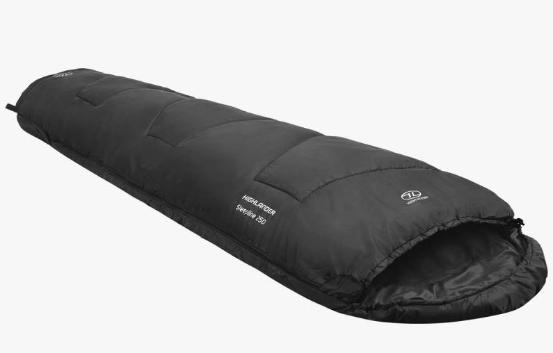 Highlander Sleepline 250 Mummy Charcoal slaapzak