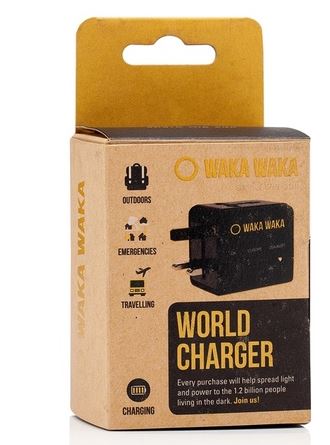 WakaWaka World Charger wereldstekker