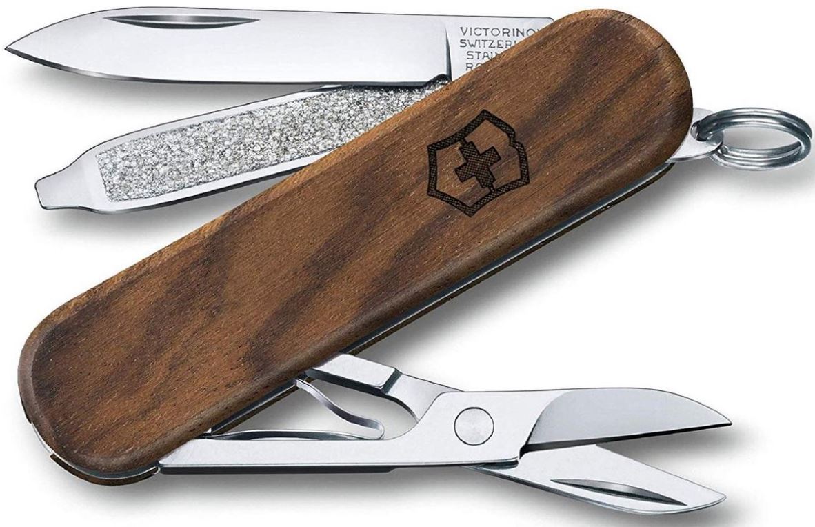 67. Victorinox Classic SD Wood zakmes 5 functies