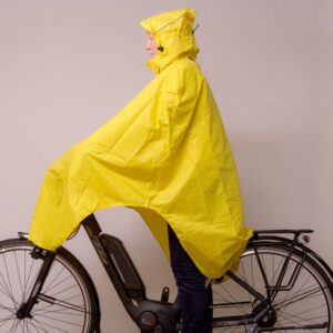 bikeponcho red