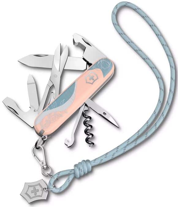 36. Victorinox, Companion en Neck Cord, Paris Style, zakmes