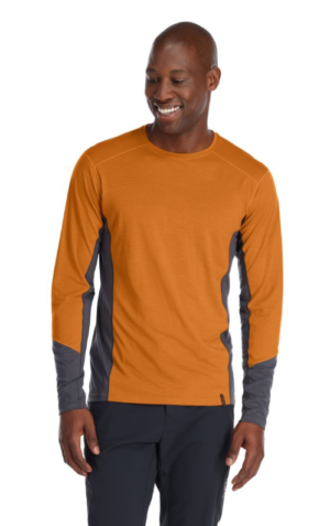 Rab Sycrino Base LS men's shirt - Marmalade