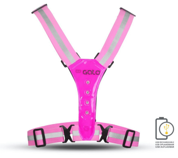 Gato sports LED USB sport vest - Image 8