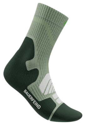 Bauerfeind Merino Mid Cut women's socks - Herbal Green