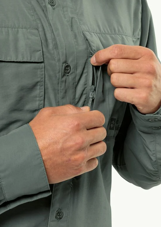 Jack Wolfskin Barrier L/S men's shirt - Image 5