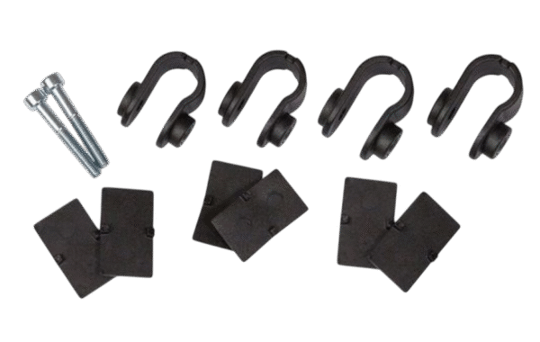Ortlieb QL3/QL3.1 Fixing Clamps 11-16 mm black