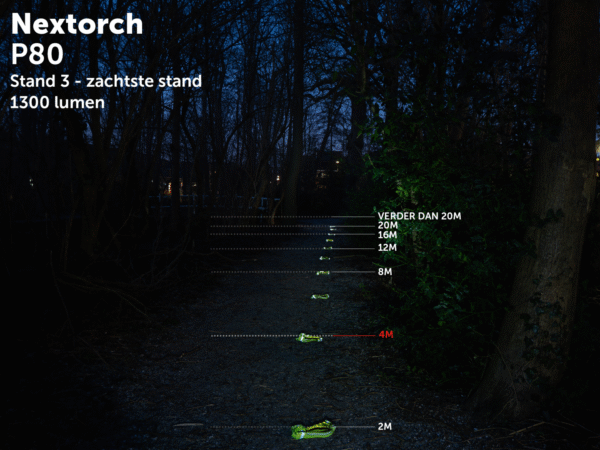 Nextorch P80 LED 1300 Lumen USB flashlight - Image 11