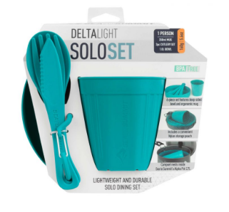 Sea to Summit DeltaLite Solo Set 1 Cup & 1 Bowl Plastic - Image 4