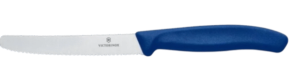 130. Victorinox Tomaten-tafelmes, rvs/Blauw PP, golf