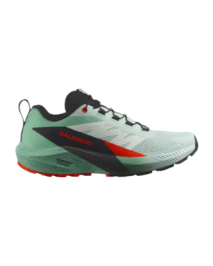 Salomon Sense Ride 5 men's hiking shoe - Black/Bay/Cherry Tomato