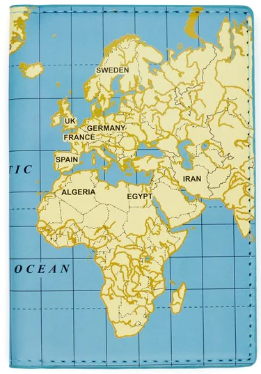 Kikkerland World Traveller Passport Case