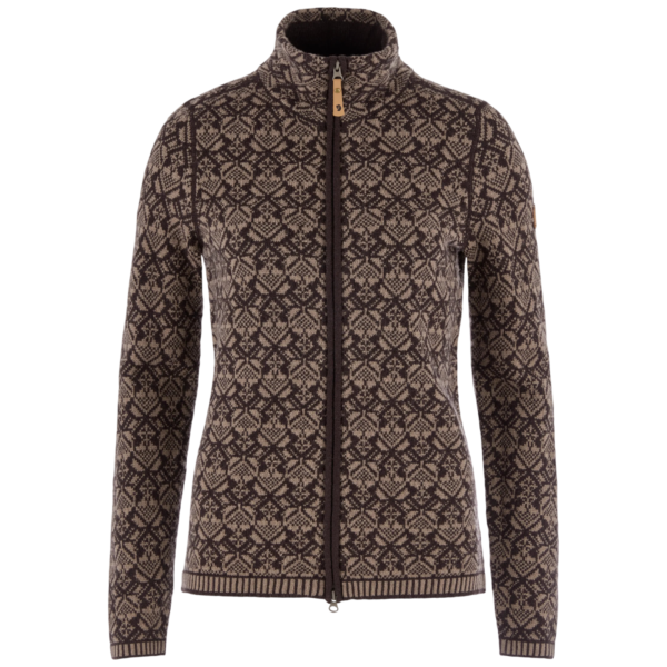 FjallRaven Snow Cardigan women's sweater - Image 4