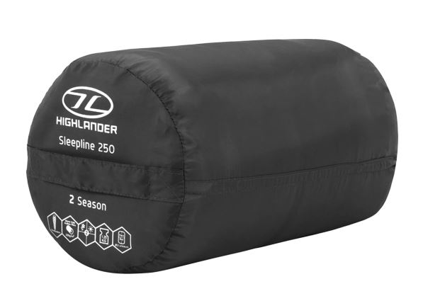 Highlander Sleepline 250 Envelope sleeping bag - Image 4