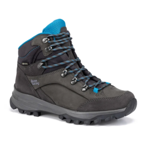 Hanwag Banks Lady GTX women's hiking shoe - Asphalt/Ocean
