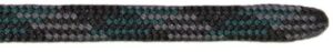 Barth laces Bergsport halbr. - Dark Grey/Green Striped