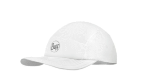 Buff 5 Panel Go Cap - Solid White