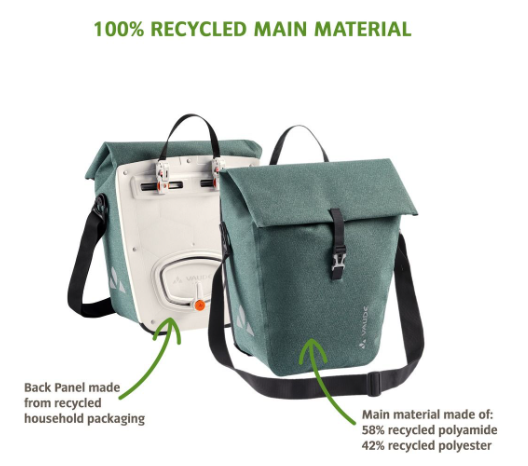 Vaude Recycle Pro Single bicycle bag - Image 6