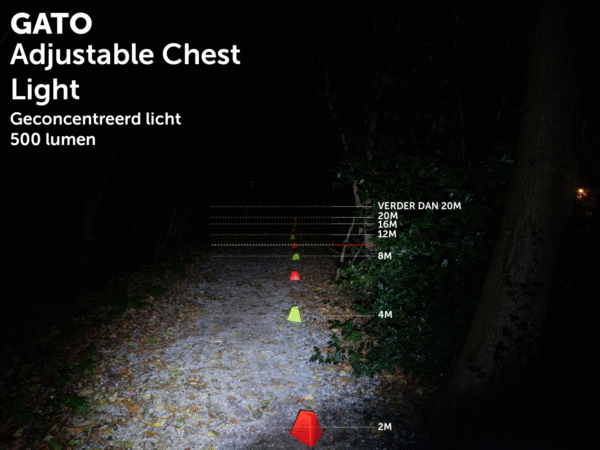 GATO Adjustable Chest Light 500 Lumen - Image 7