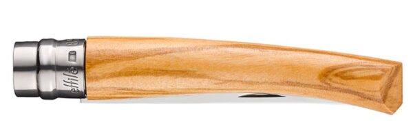 Opinel N08, Opinel Effilé, RVS/olijf, box - Image 5