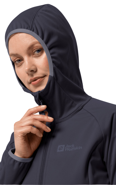 Jack Wolfskin Go Hike Shoftshell women's jacket - Image 8