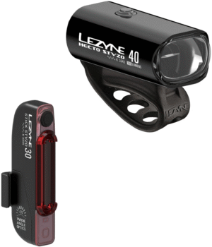 Lezyne Hecto StVZO 40 / Stick StVZO Pair Black
