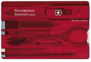 Victorinox SwissCard, 10f, red