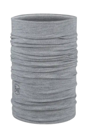 Buff Midweight Merino Wool Night Blue Melange neckwarmer - Melange