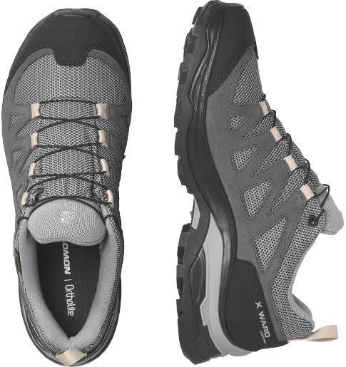 Salomon X Ward Leather GTX women's hiking shoe - Image 8