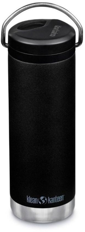Klean Kanteen TKWide Isolatiefles met twistdop - Shale Black