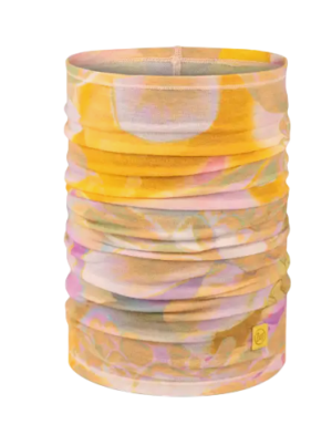 Buff Merino Wol Solid Denim - Digital Prints Esmerald Multi