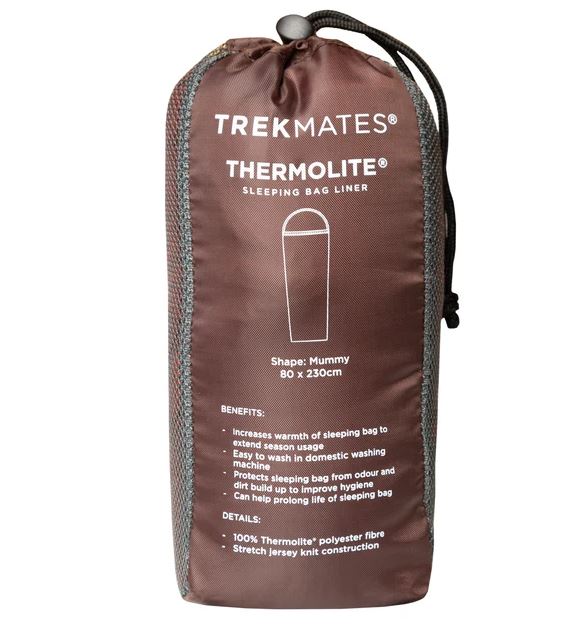 Trekmates Thermolite Sleeping Bag liner - Image 4