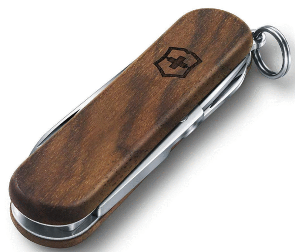 67. Victorinox Classic SD Wood pocket knive 5 functions - Image 4