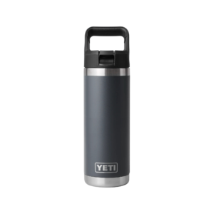 Yeti Rambler Colour Straw Bottle 18 oz/532 ml - Charcoal
