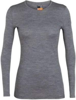 Icebreaker 200 Oasis LS Crewe women's - Gritstone