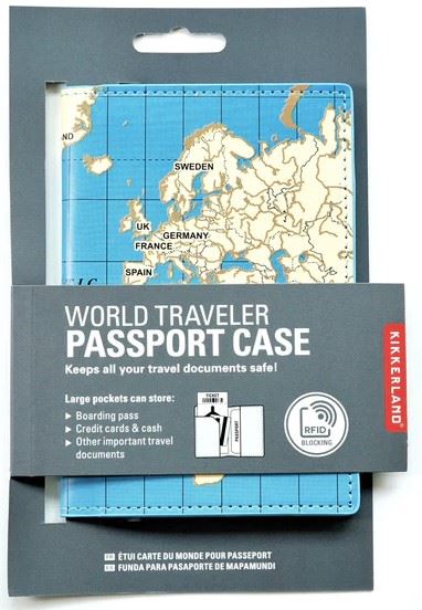 Kikkerland World Traveller Passport Case - Image 4